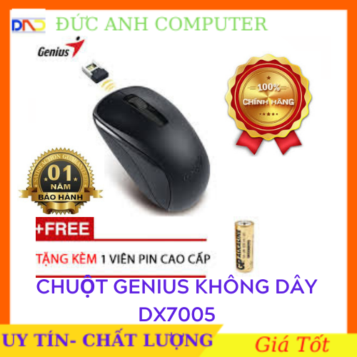 Mouse không dạy hiệu Genius NX7005 -bền siêu tốt mẫu mã đẹp - hàng chính hãng Petrolimex Phân Phối Bảo Hành 12 Tháng sản phẩm tốt chất lượng cao cam kết hàng giống mô tả