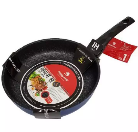CHẢO VÂN ĐÁ ĐÁY TỪ HAPPYCOOK GFP-24IH 24CM