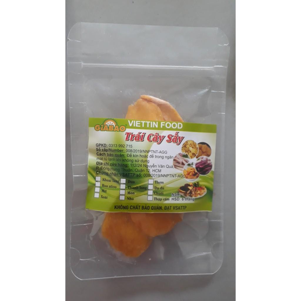 100gram Xoài Sấy Dẻo ngon