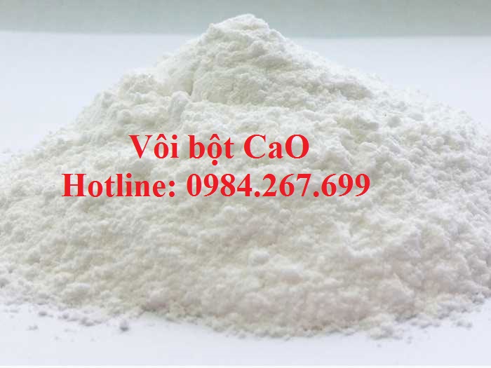 Combo Vôi bột CaO xử lý nước gói 3kg