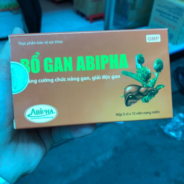 BỔ GAN ABIPHA GIẢI ĐỘC GAN, BẢO VỆ GAN LUÔN MẠNH KHOẺ