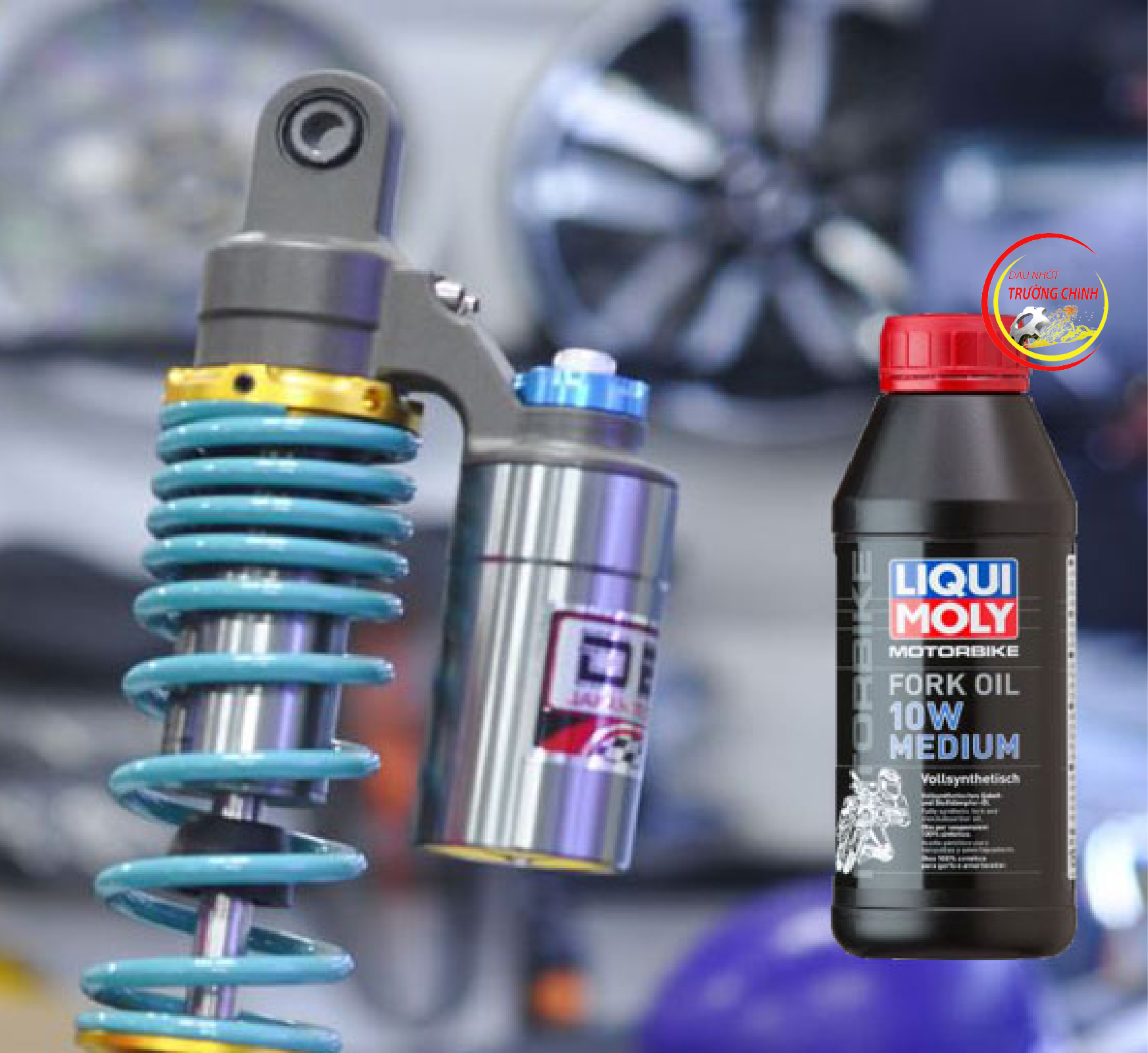 Dầu phuộc nhún Liqui Moly 10W Medium 500ML