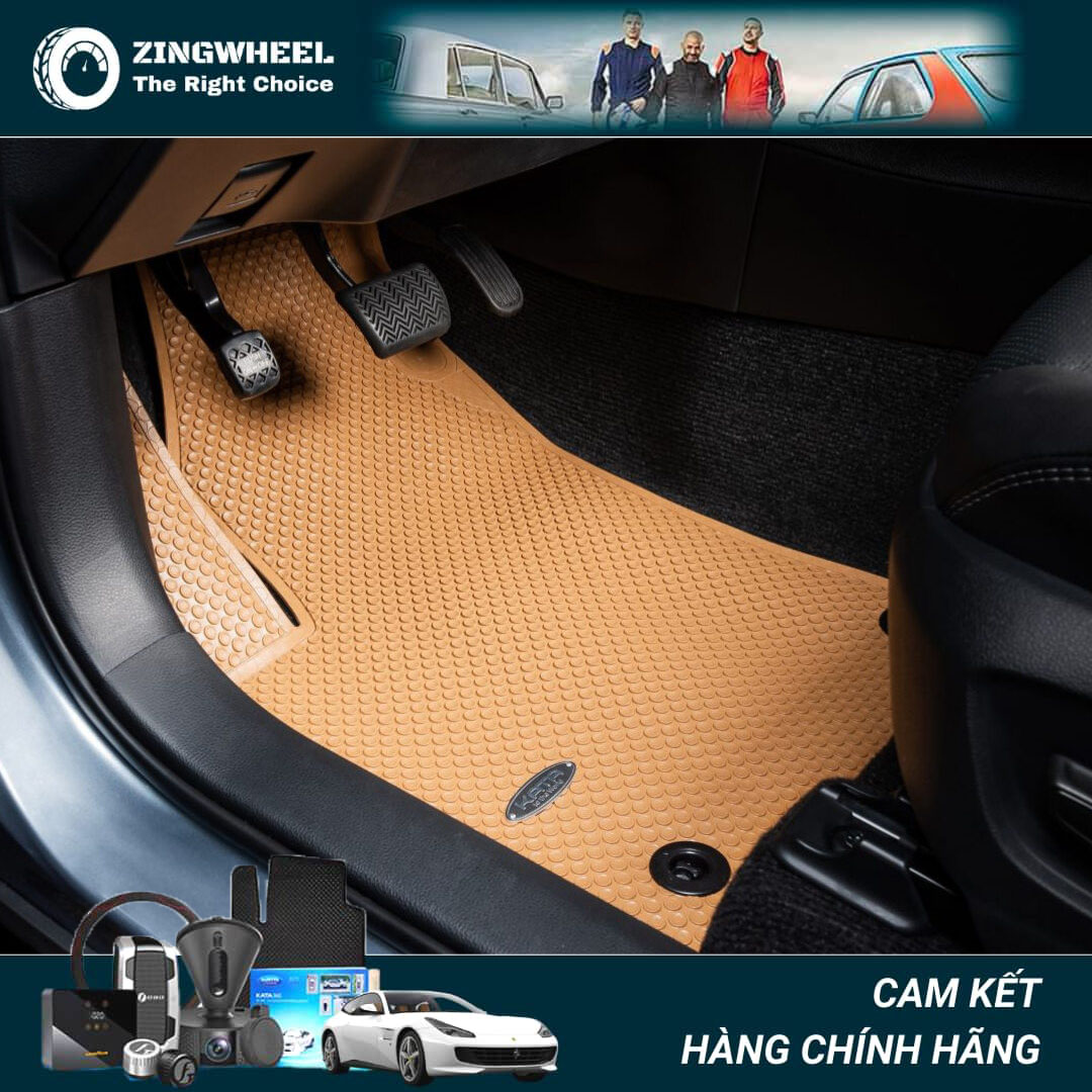 Thảm lót sàn ô tô KATA cao cấp cho xe Hyundai Tucson (2019-2021) - Không mùi, an toàn, dễ vệ sinh
