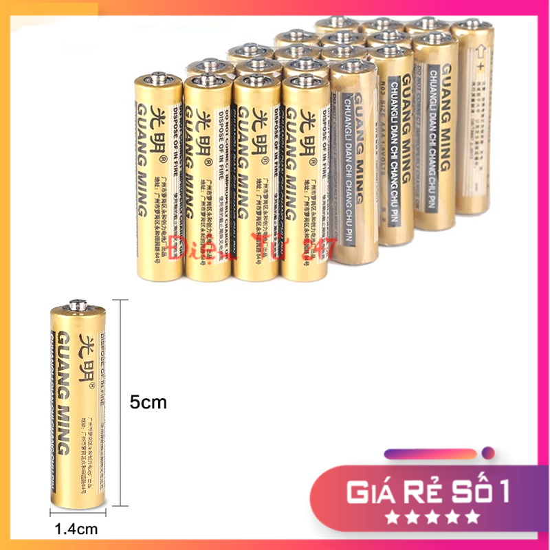Vỉ 4 Viên Pin AA 1.5V Loại Tốt