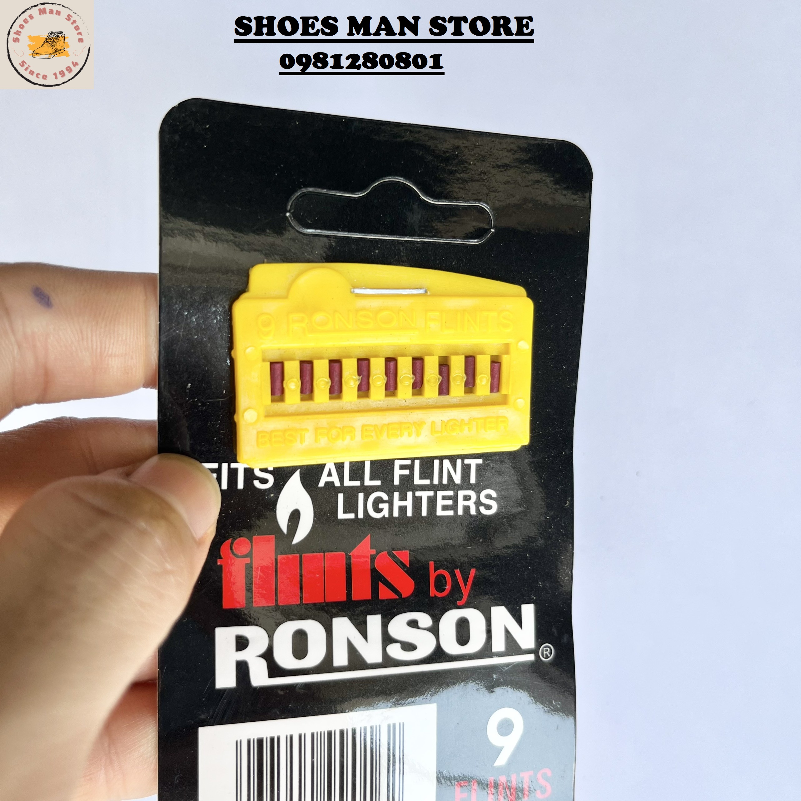 Đá lửa ronson dành cho zippo, dupont, dunhill, cartier...