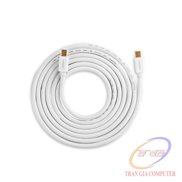 Cáp Mini Displayport 2M Ugreen 10429 hỗ trợ 2K full HD