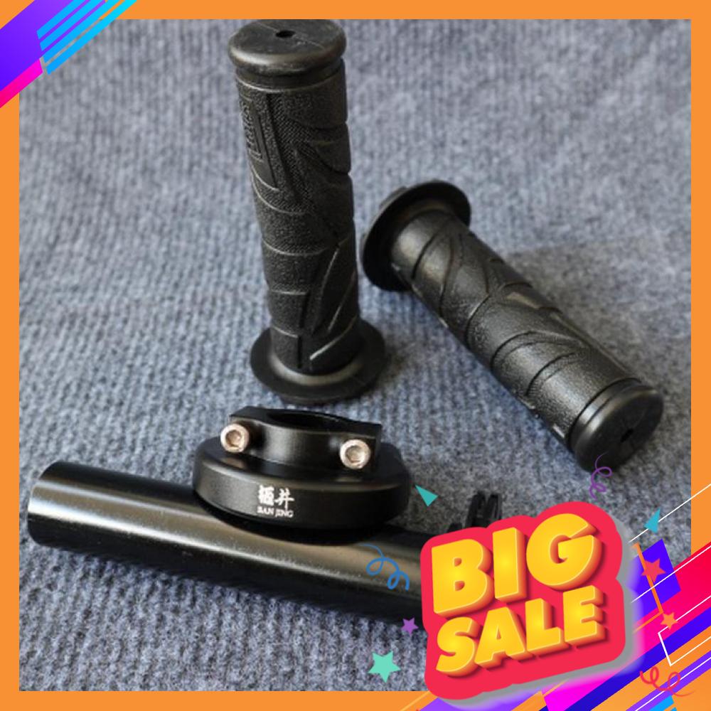 [HOT] CÙM GA NHÔM BANJING ( MÀU ĐEN ) KÈM BAO TAY HÀNG MỚI DÀNH CHO XE MÁY WAVE, DREAM, SIRIUS