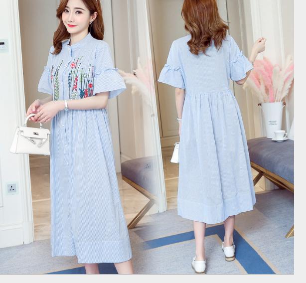 [HCM]ĐẦM BẦU CỒNG SỞ CỔ TRỤ THÊU NGỰC sau sanh có nút  cho bé bé bú