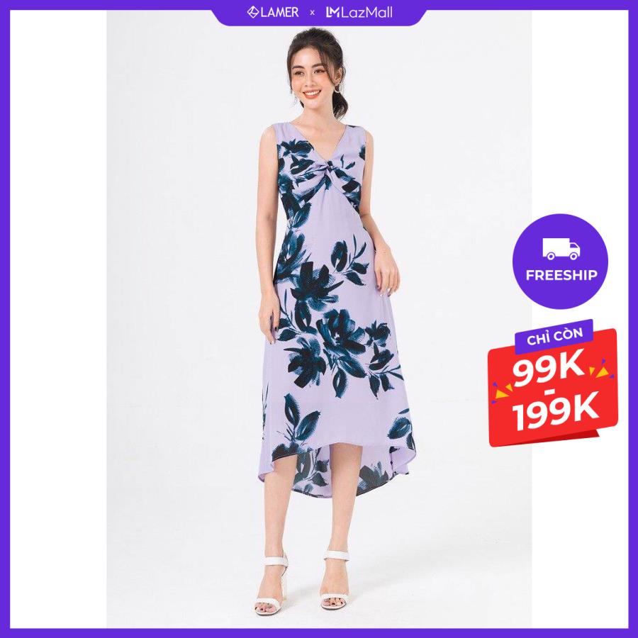 Đầm Vặn Ngực Lamer Gấu Mullet L63M20H090