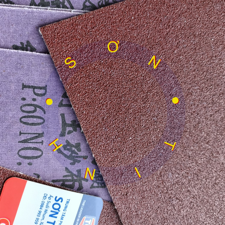 Nhám vải Trung Quốc P36 , P60 , P100