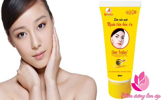 Sữa rửa mặt ngừa lão hóa da ONE TODAY - 50ml
