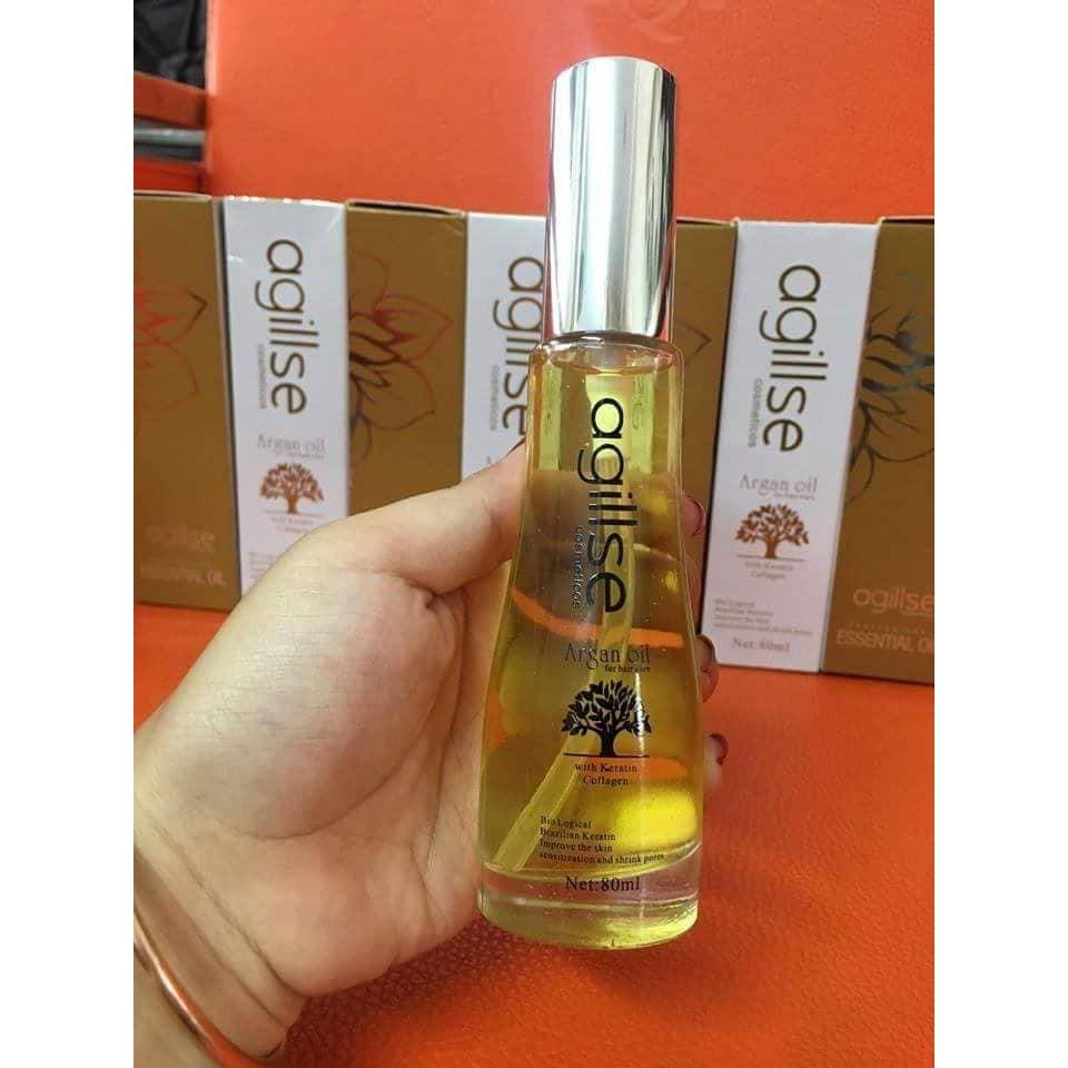 Tinh dầu dưỡng tóc Agillse Argan Oil 80ml