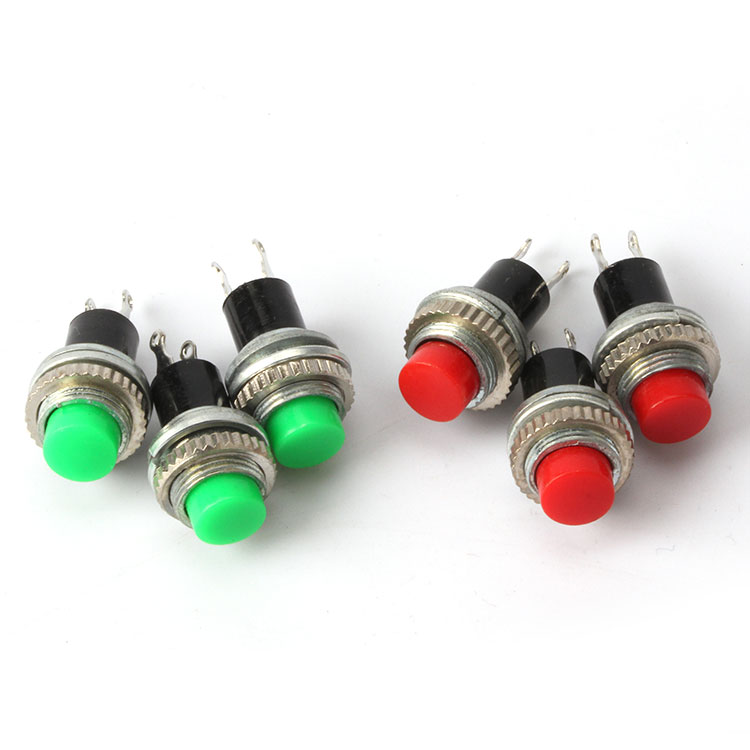 (4 Cái ) - Nút Nhấn Nhả - Nút Reset 10mm DS-314