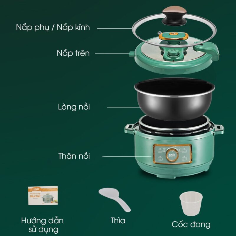 Nồi áp suất điện UN 630