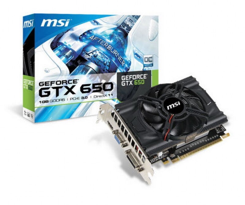 BÁO GIÁ Card Màn Hình Đã Qua Sử Dụng | Shopee Lazada Sendo Tiki mới nhất 36 VGA, Card Màn Hình MSI N650 - 1GD5/OCV1 (GTX 650 / 1GB / DDR5 / 128Bit) - Đã Qua Sử Dụng