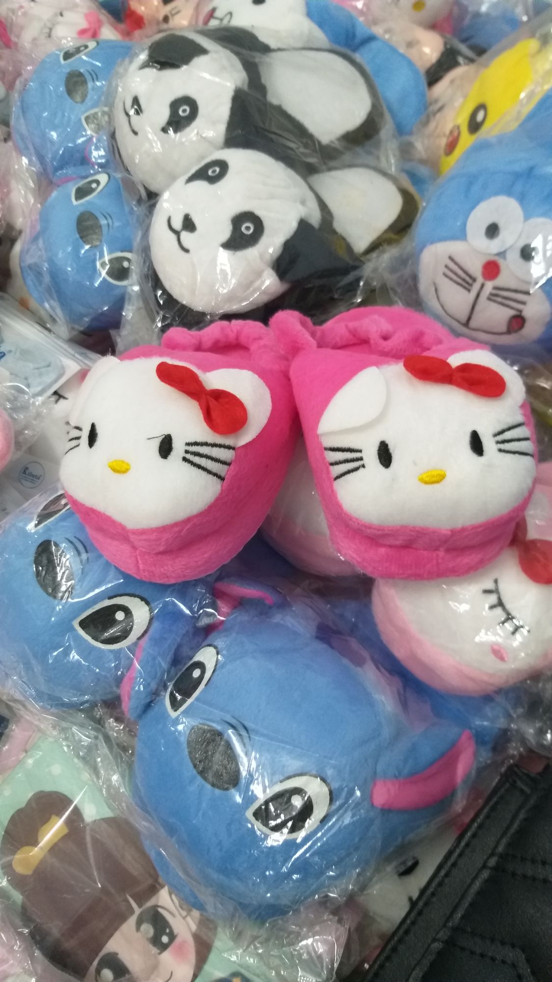 dép bông nhí cho bé