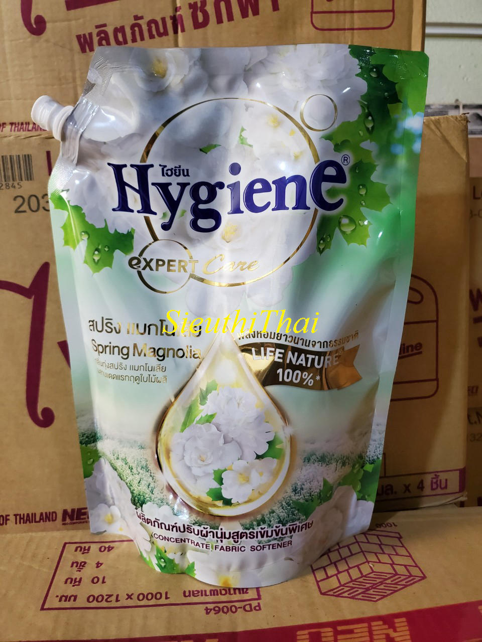 NHẬP KHẨU NƯỚC XẢ VẢI ĐẬM ĐẶC HYGIENE THÁI LAN