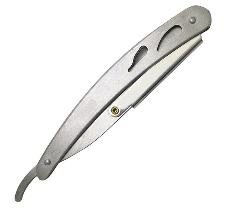 Stainless steel facial razor for home or salon-stainless steel face shaver