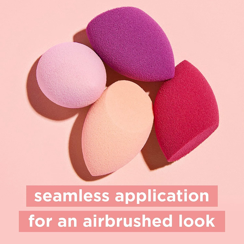 Set 4 Bông Mút Real Techniques 4 Mini Miracle Complexion Sponges (4 Pcs)