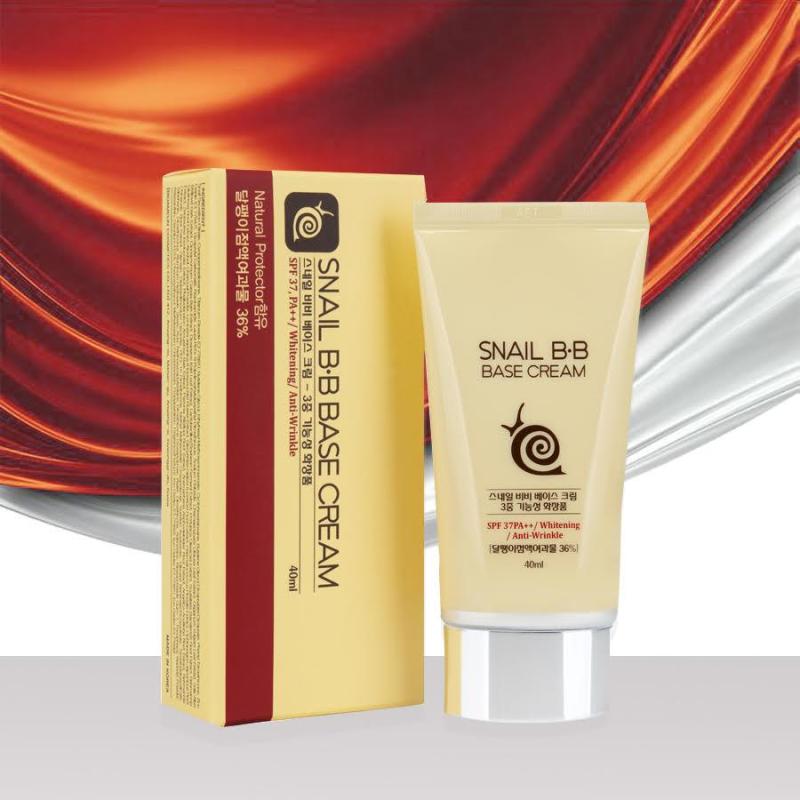 Bidameun - Kem BB tinh chất Ốc Sên làm trắng & chống lão hóa SPF37 PA++ 40ml