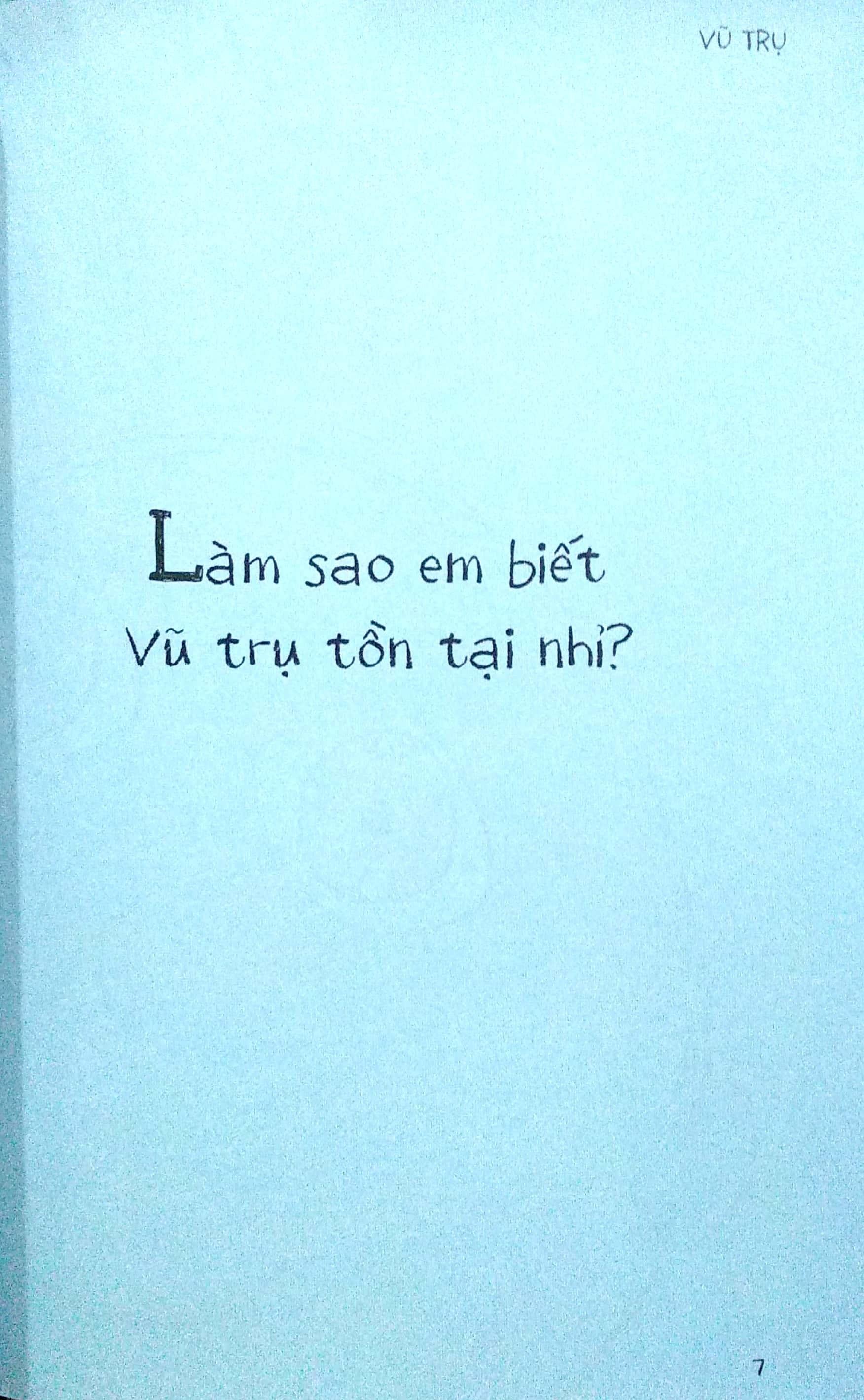 Tư duy cùng bé- Hiểu biết, là gì nhỉ?