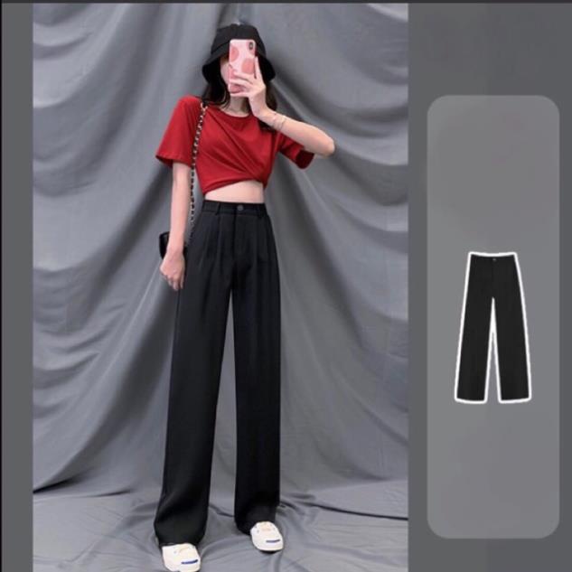 Quần Culottes Ống Suông 100Cm 2Ly Siêu Hot