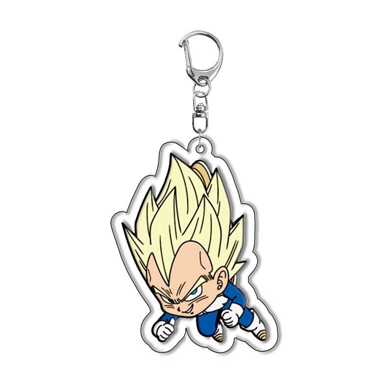 [14 mẫu] Móc khóa mica anime Dragon Ball (Hình in ép giữa 2 mặt mica) [T69 Shop]