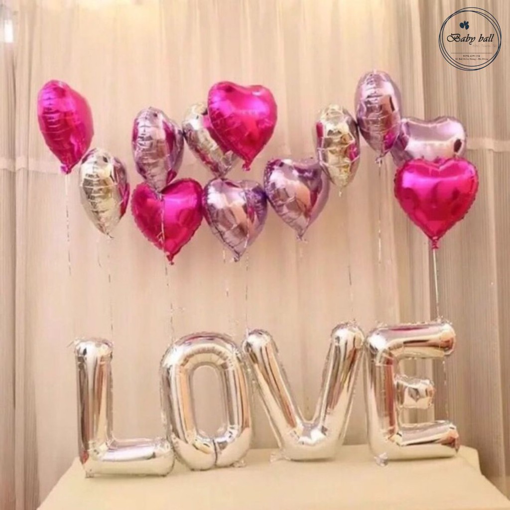 Bóng Chữ Love Size Đại 32ich