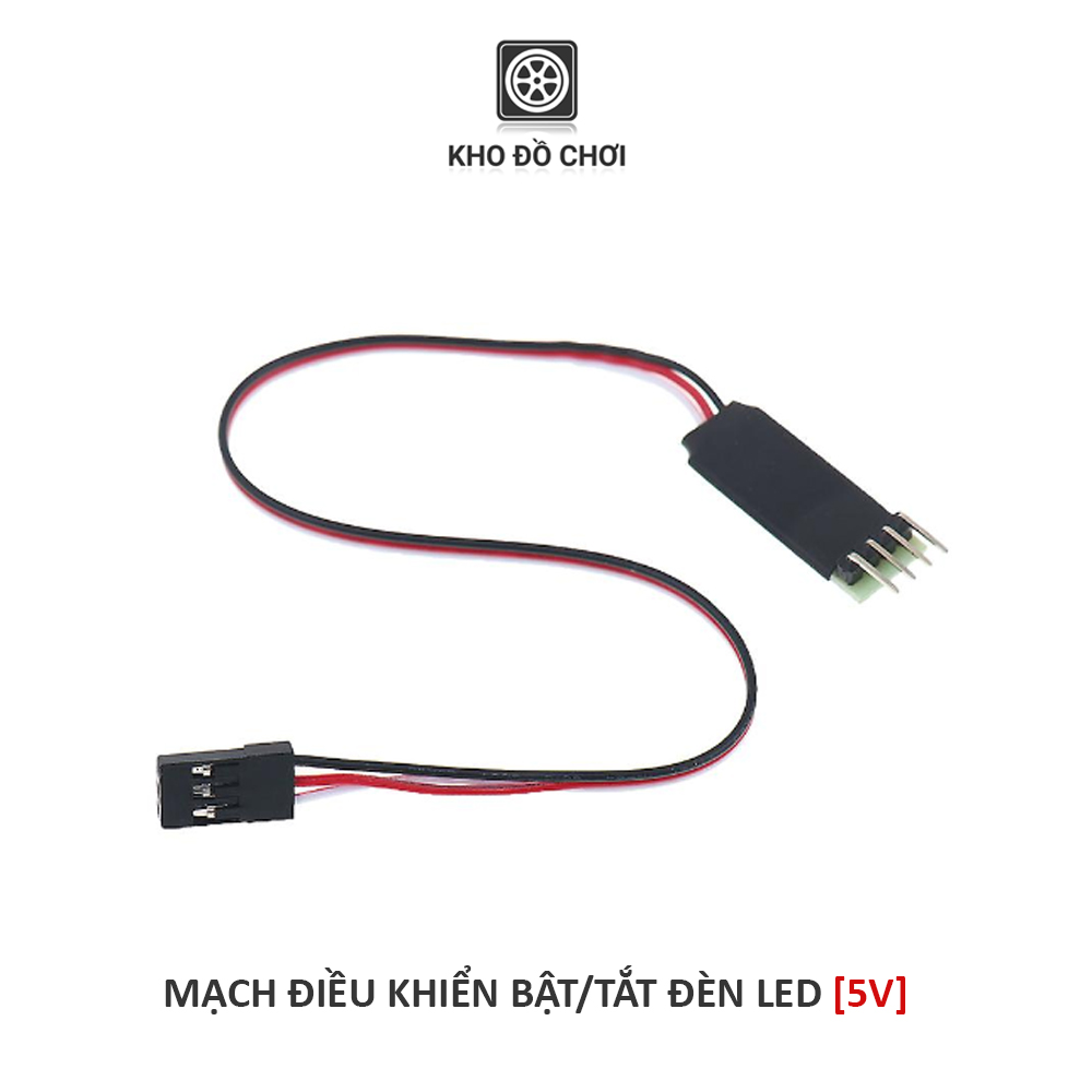 Mạch điều khiển Bật/Tắt đèn Led (5V) cho xe RC