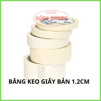 Cây 12 Cuộn Băng Keo Giấy 1.2F