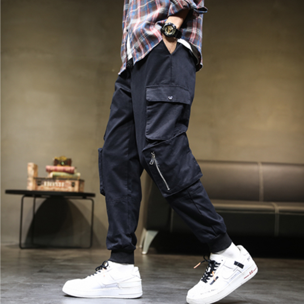 Quần Túi Hộp 4 Túi Phối 2 Túi Khóa Kéo Chất Thun BC nam Cao Cấp Chất Siêu Co Giãn Thời Trang 4MENHCM JOGGER NAM 9000027C4