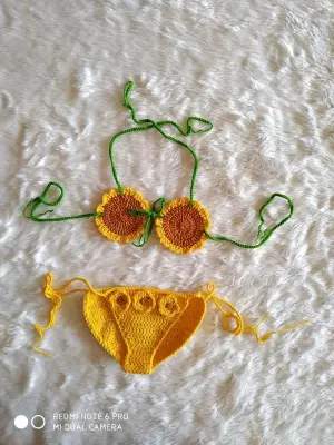 Bikini handmade cho bé BKN03