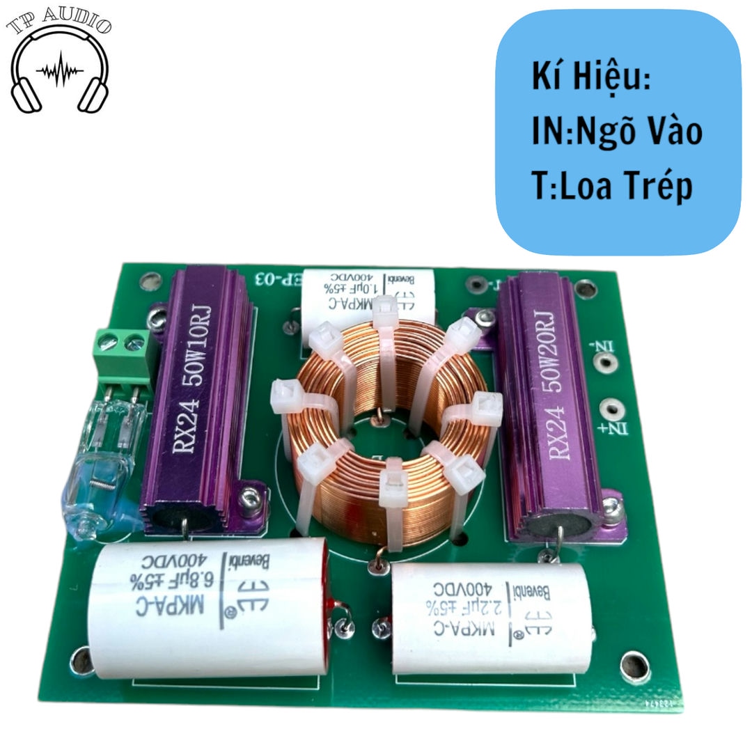 Mạch Phân Tần Cao Cấp TREP03 - Đẳng Cấp Âm Thanh Cho Loa Trép
