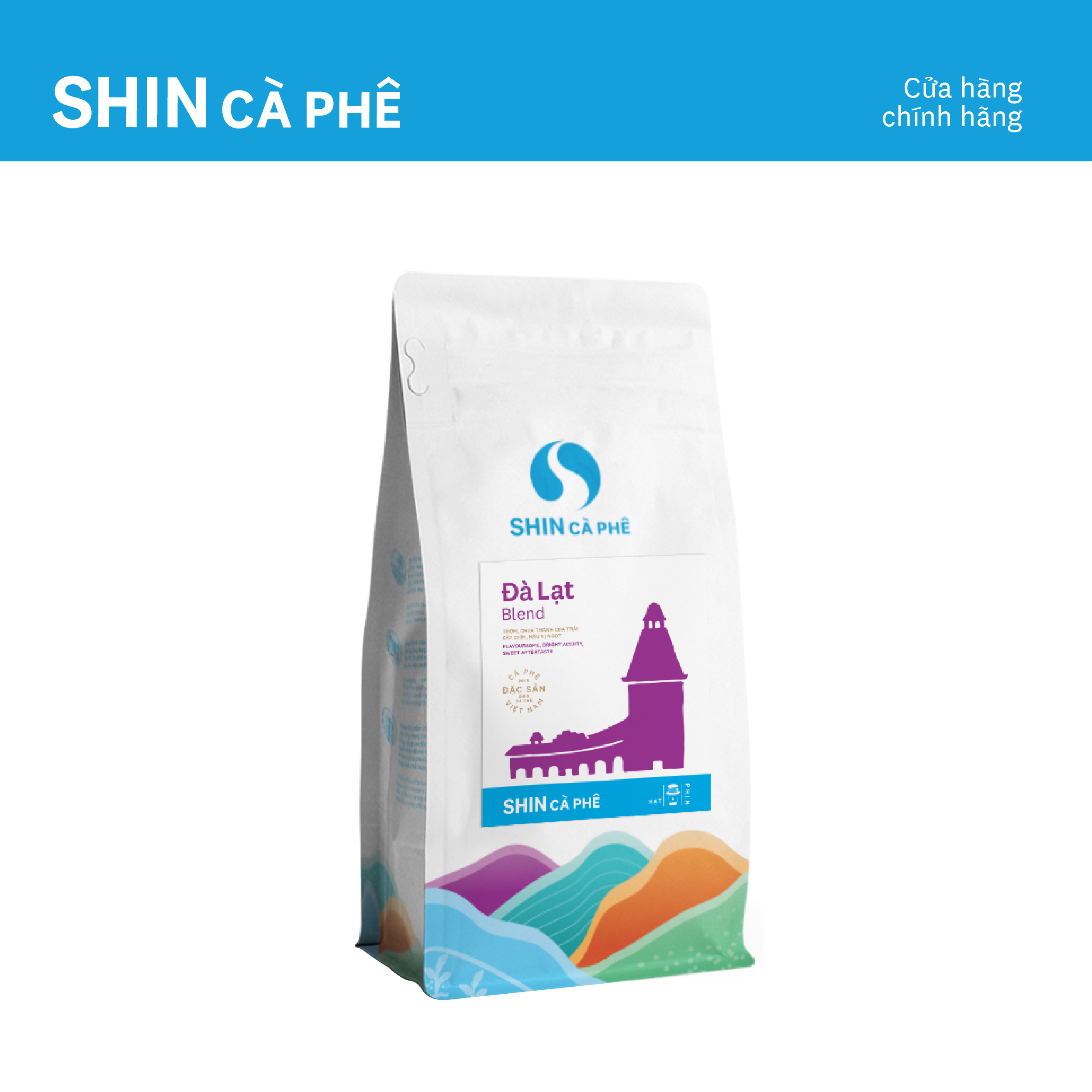 Vietnamese Coffee Phin Da Lat Blend - Shin Coffee - Specialty Filter Coffee - 250g Pack