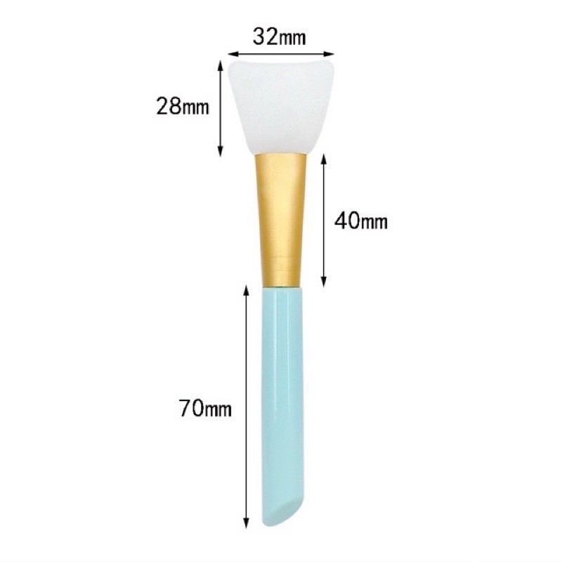 Cọ Đắp Mặt Nạ Đầu Silicon Mềm Mại