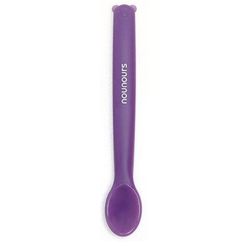 Muỗng ăn dặm silicon nounours hàn quốc