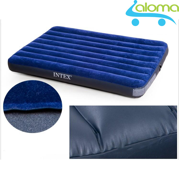 Đệm bơm hơi phủ nhung Intex 68758 (137x191x22cm)