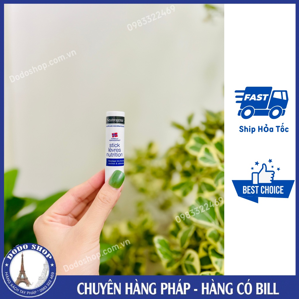 Son dưỡng môi Neutrogena giúp dưỡng ẩm, làm mềm môi.