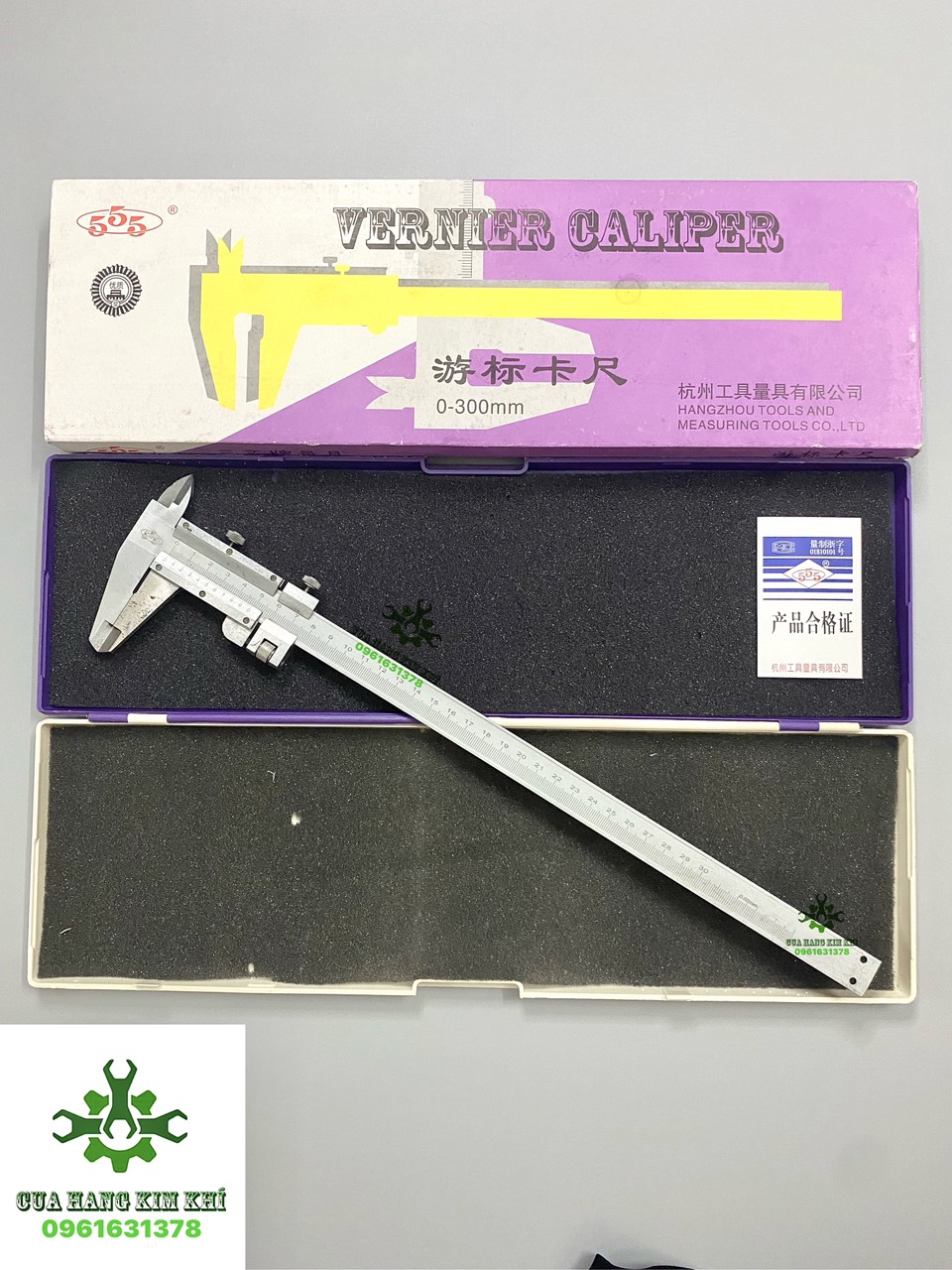 Thước cặp, kẹp cơ khí 300mm 555