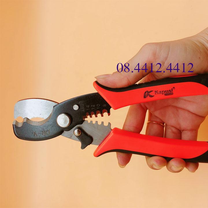 Kềm cắt và tuốt dây điện