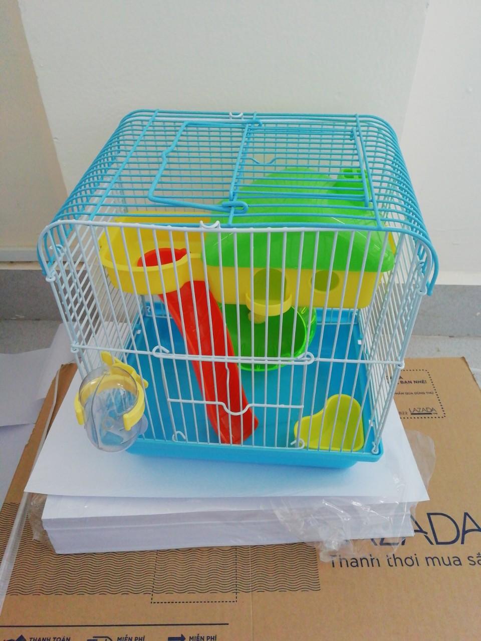 [HCM]Lồng hamster trệt mái ngang