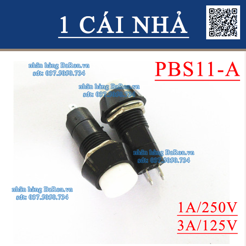Nút nhấn GIỮ/NHẢ PBS11A/B làm nút ĐỀ xe