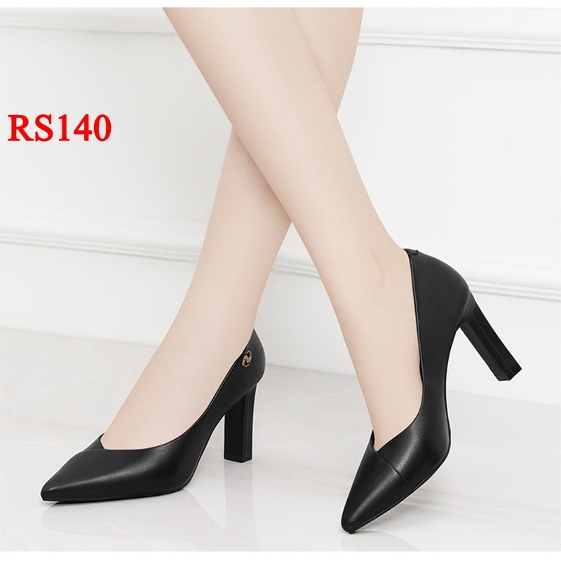 Giày da cao gót 7cm RS140