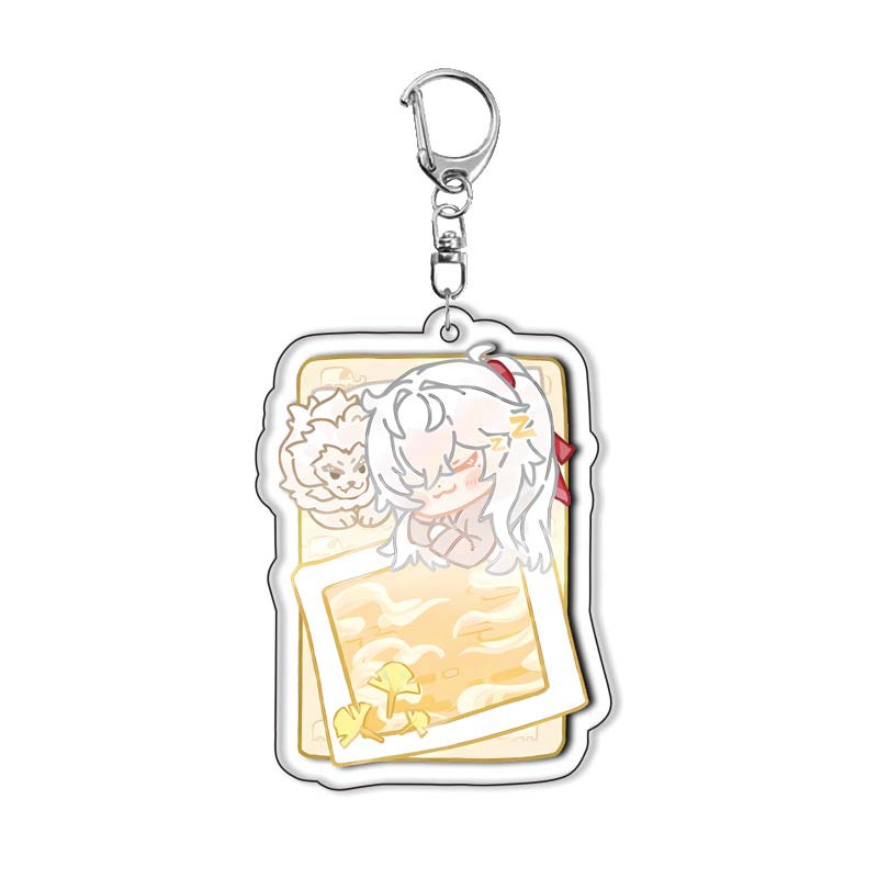 [11 mẫu] Móc khóa mica game Honkai Star Rail - Sleeping ver [T69 Shop]