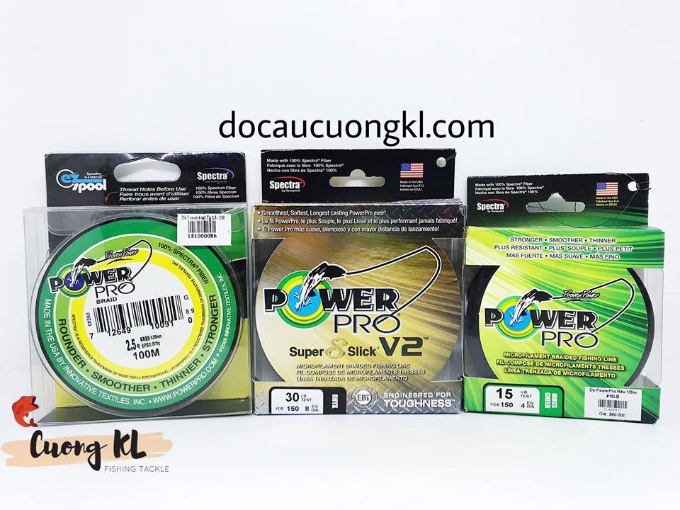 Dù Power Pro Super 8 Slick V2