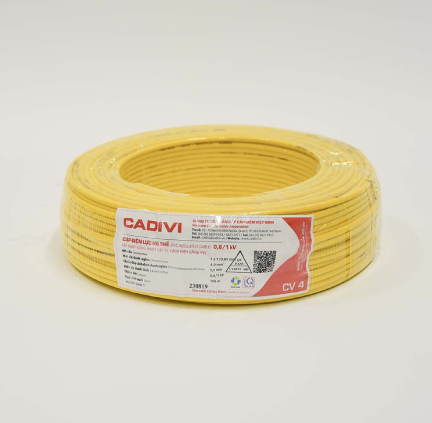 Dây điện đơn cadivi từ 1.5mm đến 8.0mm