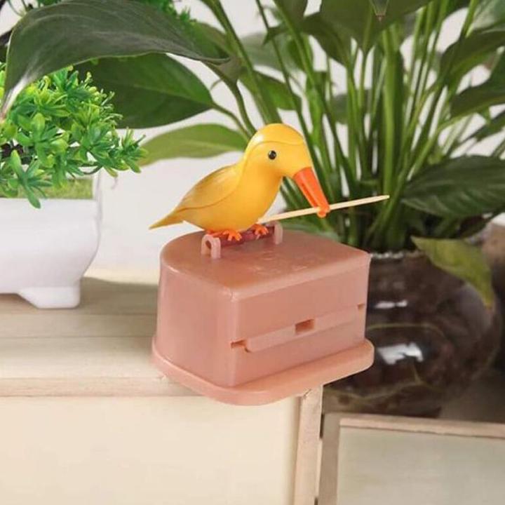 Hộp Tăm Chim Gắp Tăm
