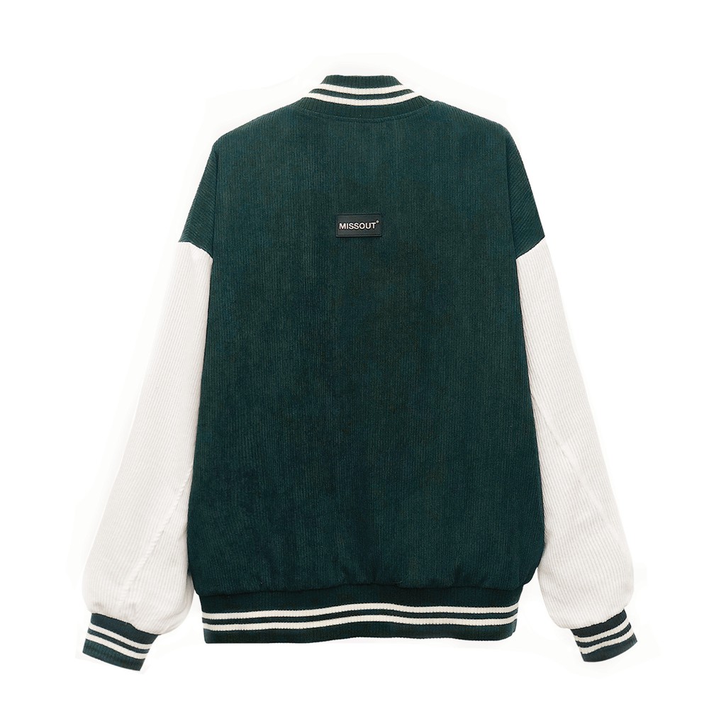 ÁO KHOÁC FABRIC BOMBER MOSS GREEN MST