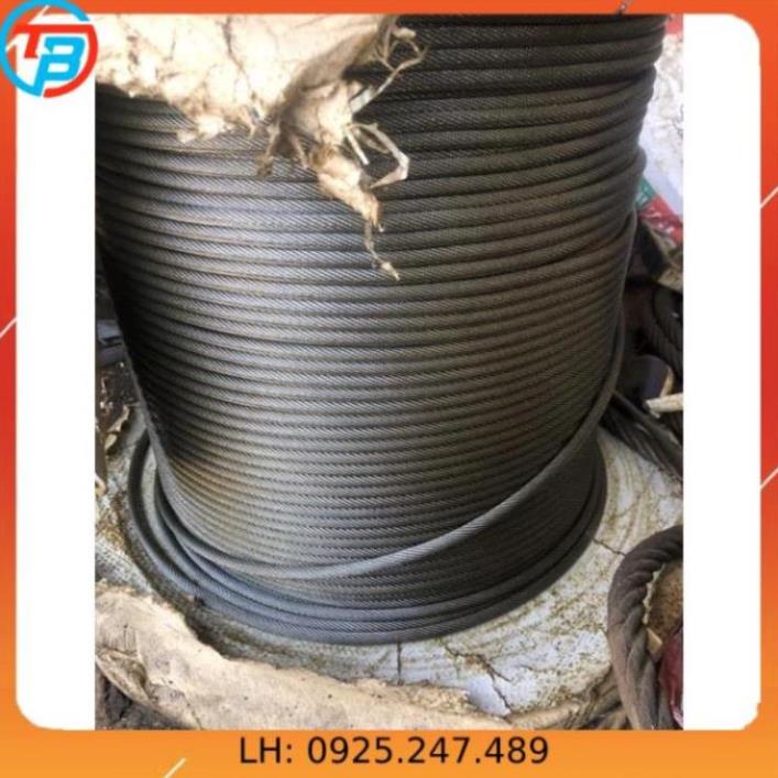 Dây Cáp thép phi 10 (lụa chống xoắn lõi thép 100%)❌❌❌