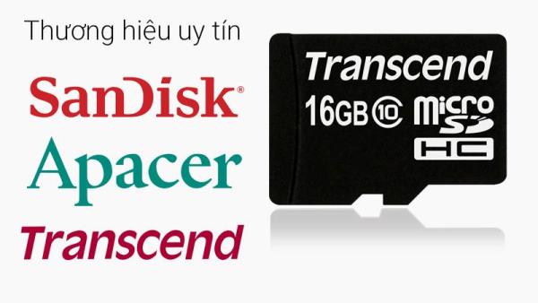 Thẻ nhớ Micro SD 8,16, 32 GB